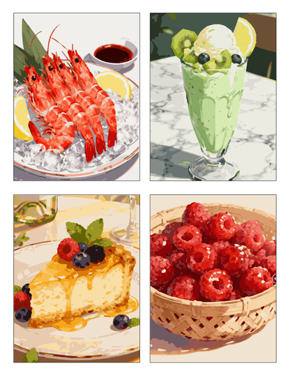 Summer Sweets Mystery Coloring Book (Digital Download)