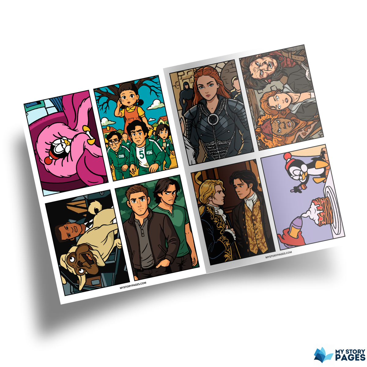 Favorite Movie Mystery Coloring Book Vol. 3 (Digital Download)