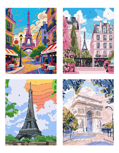 France Mystery Coloring (Digital Download) – Color by Numbers | Printable & Tablet