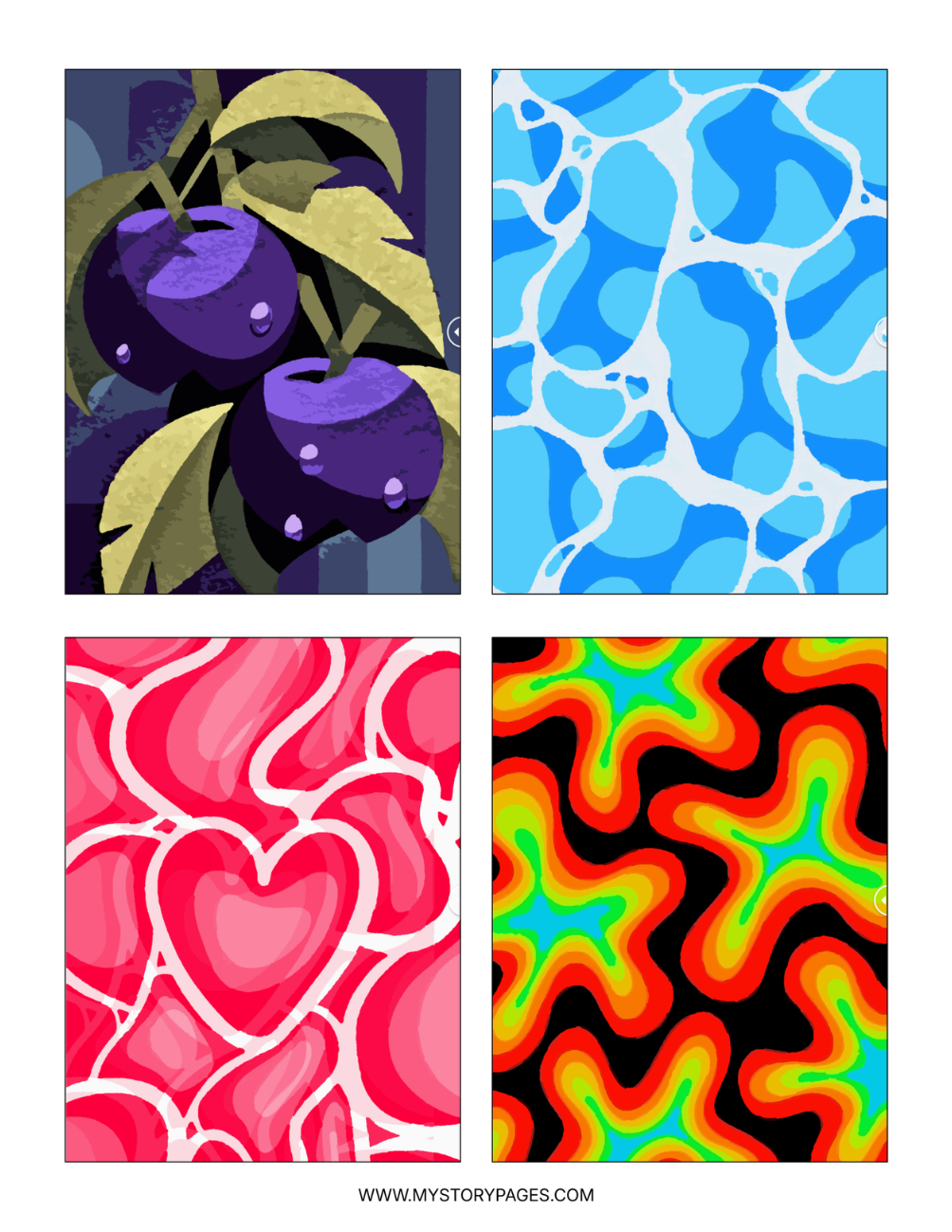 Neon Mystery Coloring Book (Digital Download)