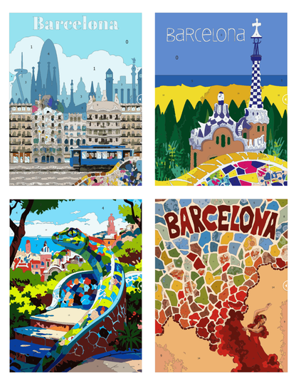 Spain Mystery Coloring (Digital Download)