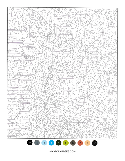 Mystery Coloring Book Tome 6 (Digital Download)