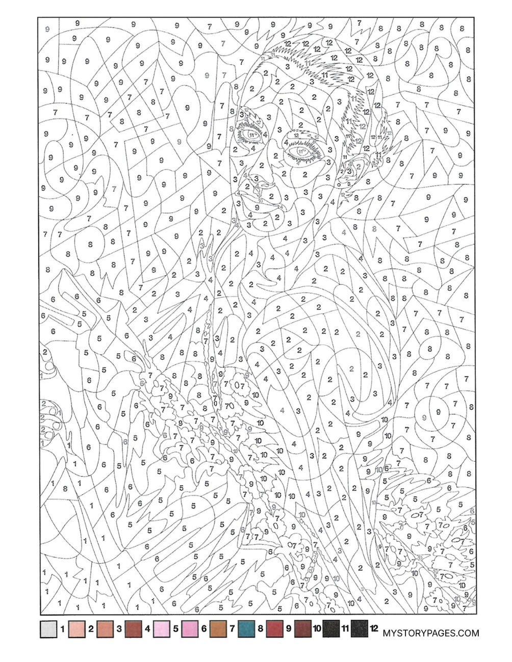 Mystery Coloring Book Tome 7 (Digital Download)