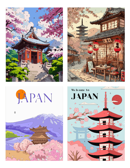 Japan Mystery Coloring Book (Digital Download)