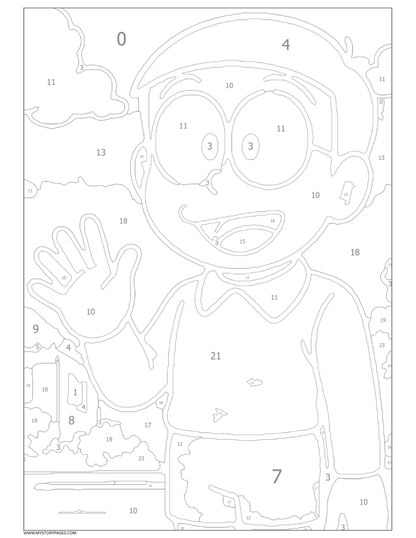 Favorite Anime Mystery Coloring Book Vol. 4 (Digital Download)