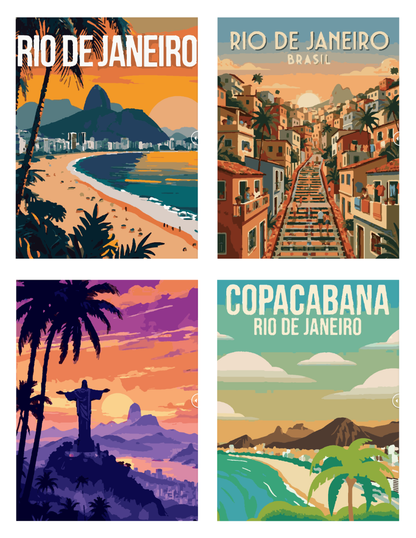 Brazil Mystery Coloring (Digital Download) – Color by Numbers | Printable & Tablet