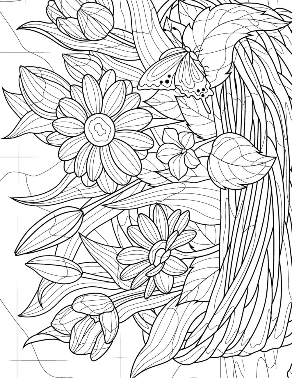 Blooming Botanicals Coloring Book Vol. 7 (Digital Download)