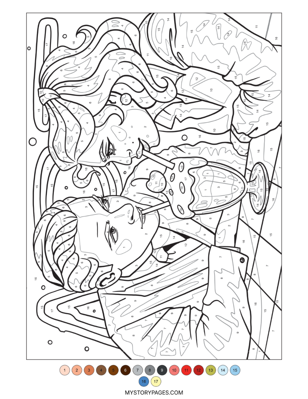 Mystery Coloring Book Tome 4 (Digital Download)