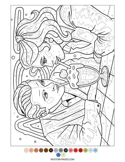 Mystery Coloring Book Tome 4 (Digital Download)