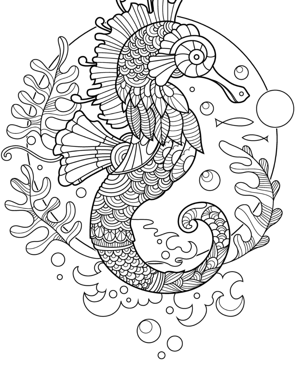 Sparkling Seashells Coloring Book Vol. 10 (Digital Download)