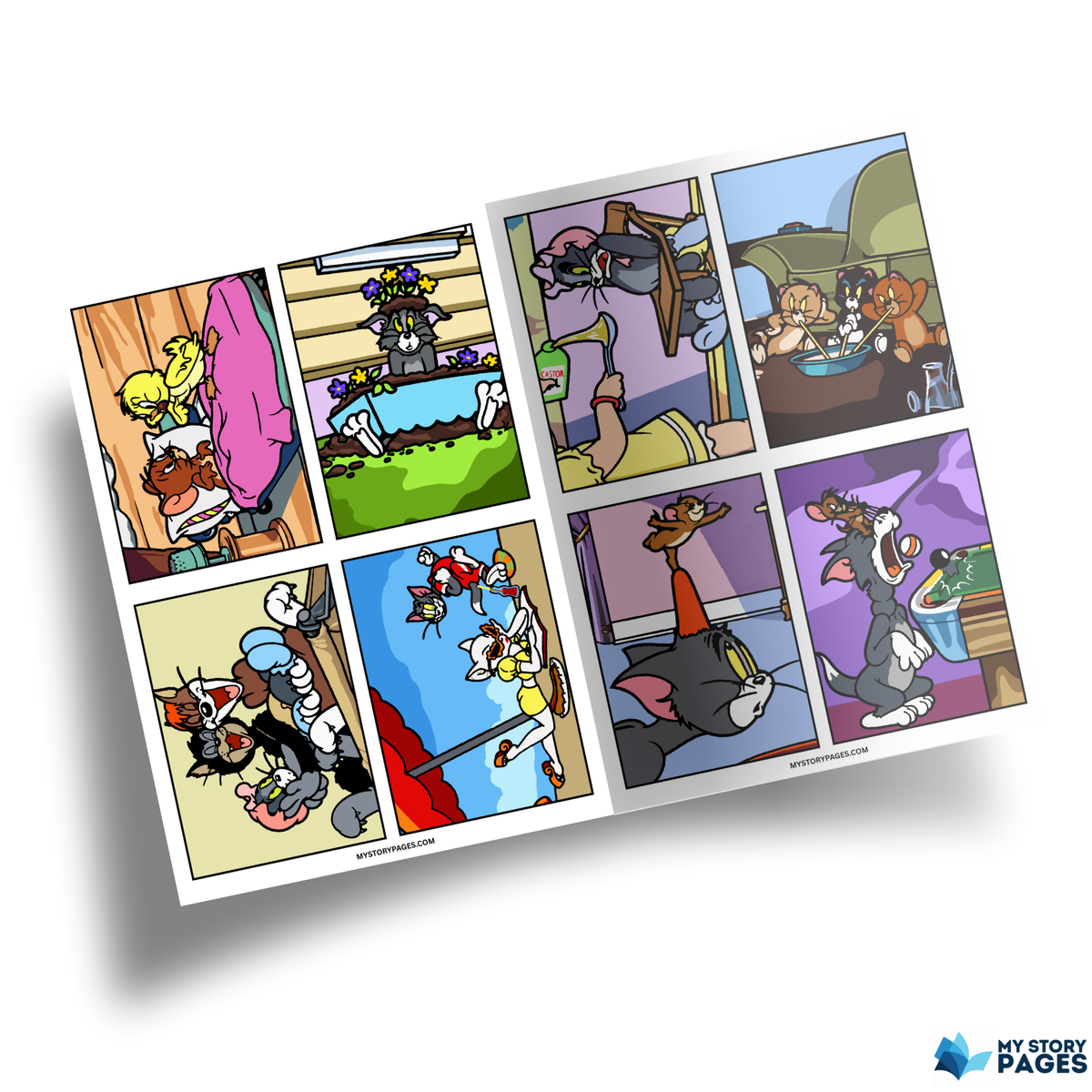 Favorite Cartoon Mystery Color By Number Book Vol. 13 (Digital Download)