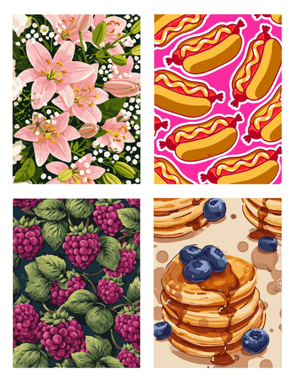 Sweet Mystery Coloring (Digital Download) – Color by Numbers | Printable & Tablet