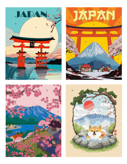 Japan Mystery Coloring Book (Digital Download)