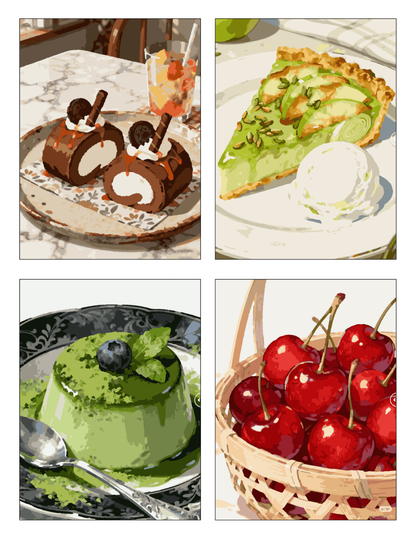 Summer Sweets Mystery Coloring Book (Digital Download)