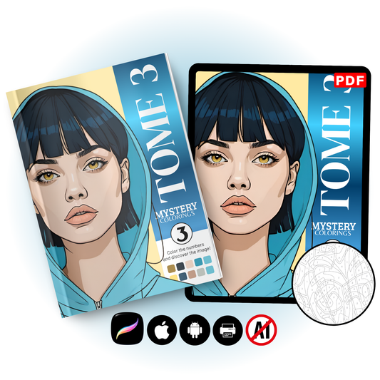 Mystery Coloring Book Tome 3 (Digital Download)