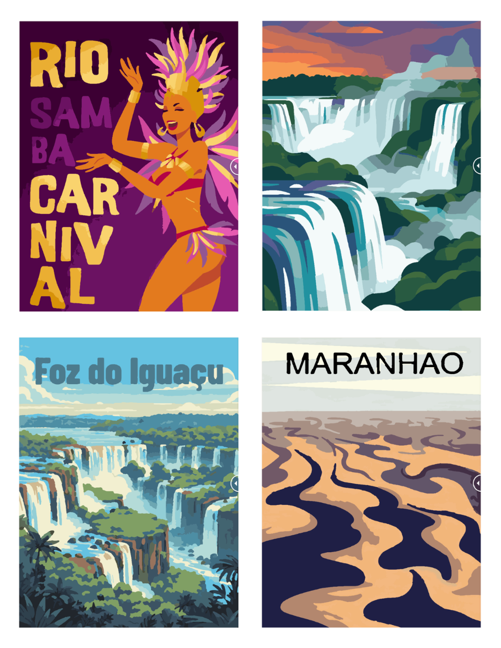 Brazil Mystery Coloring (Digital Download) – Color by Numbers | Printable & Tablet
