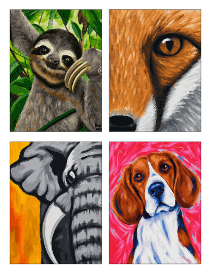Adorable Panda Mystery Coloring Book (Digital Download) | Cute Animal Color by Number PDF for iPad & Print