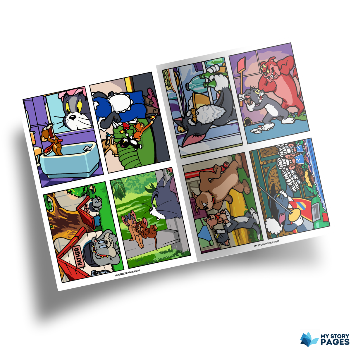 Favorite Cartoon Mystery Color By Number Book Vol. 13 (Digital Download)