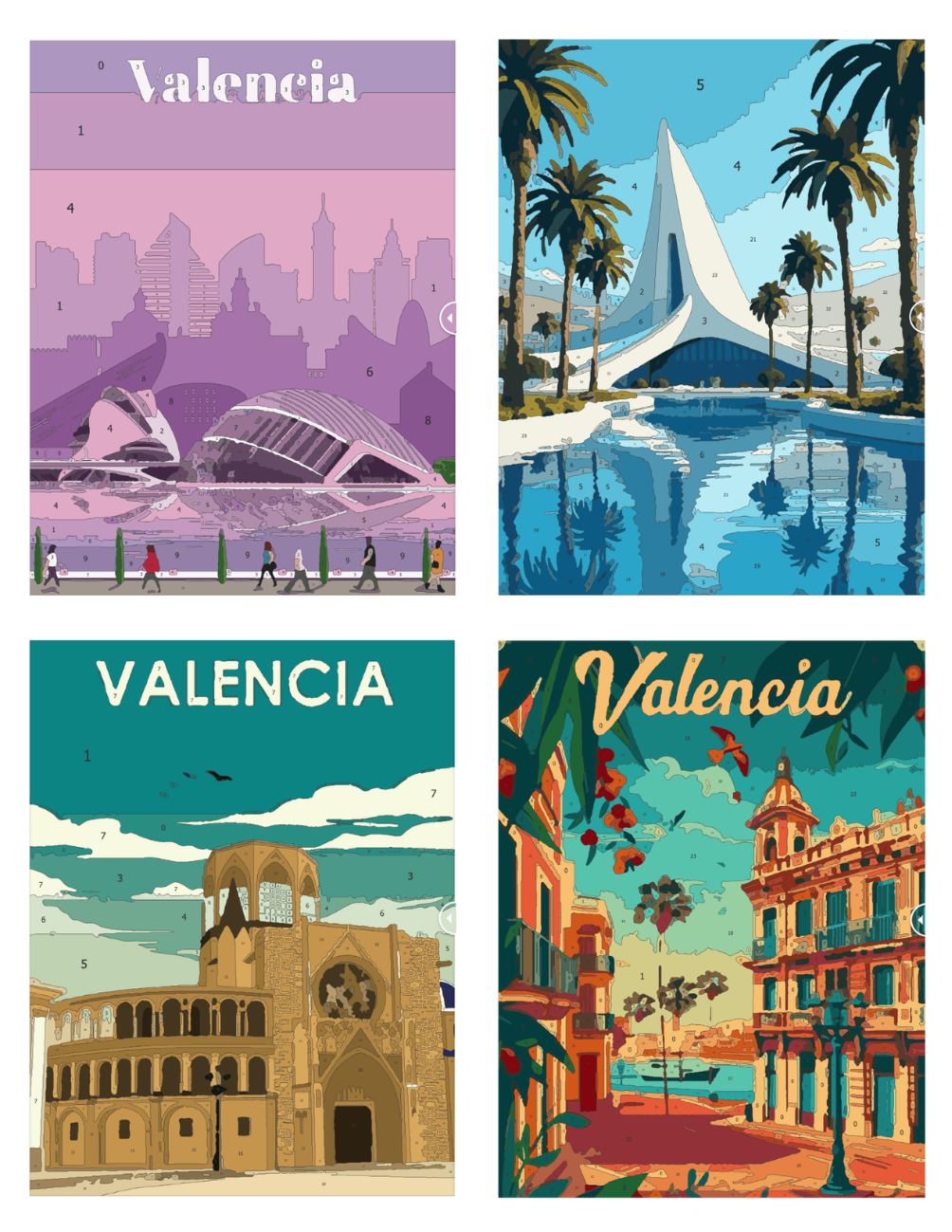 Spain Mystery Coloring (Digital Download)