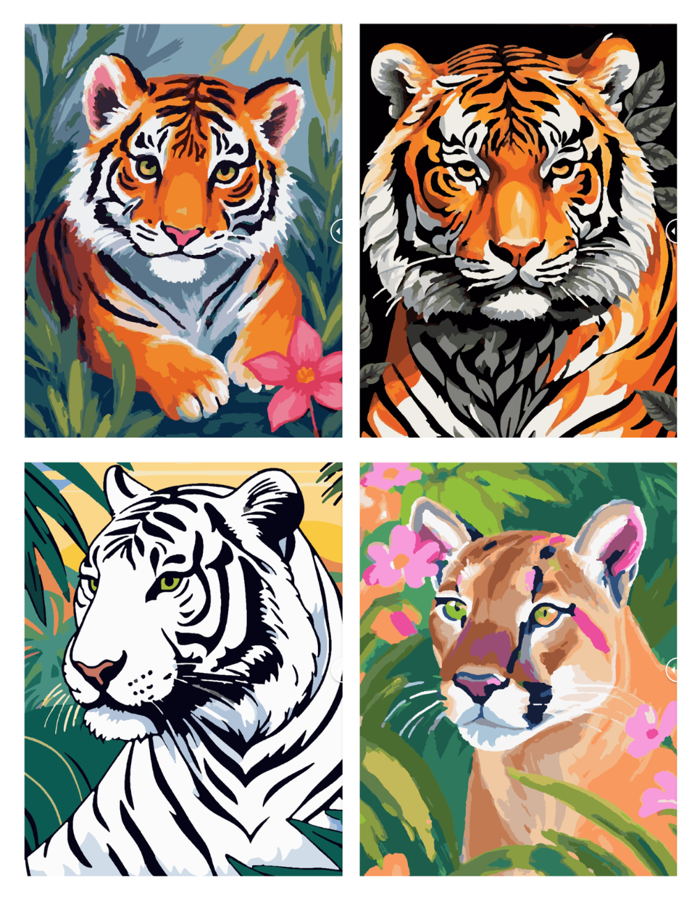 Animals Mystery Coloring (Digital Download) – Color by Numbers | Printable & Tablet
