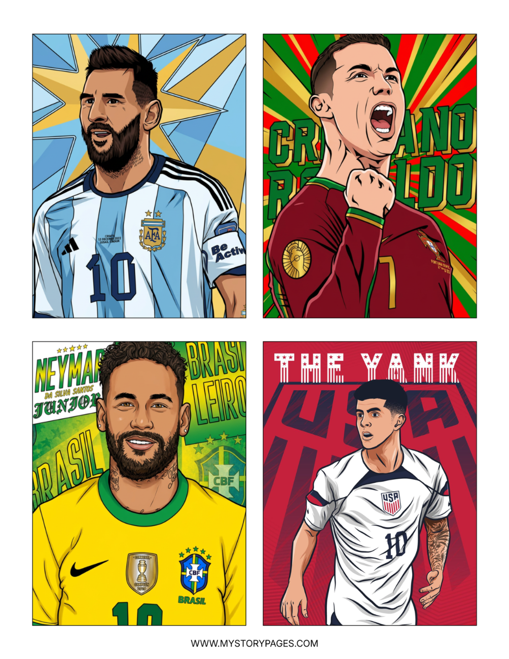 World Cup 2026 Coloring Book Vol. 11 (Digital Download)
